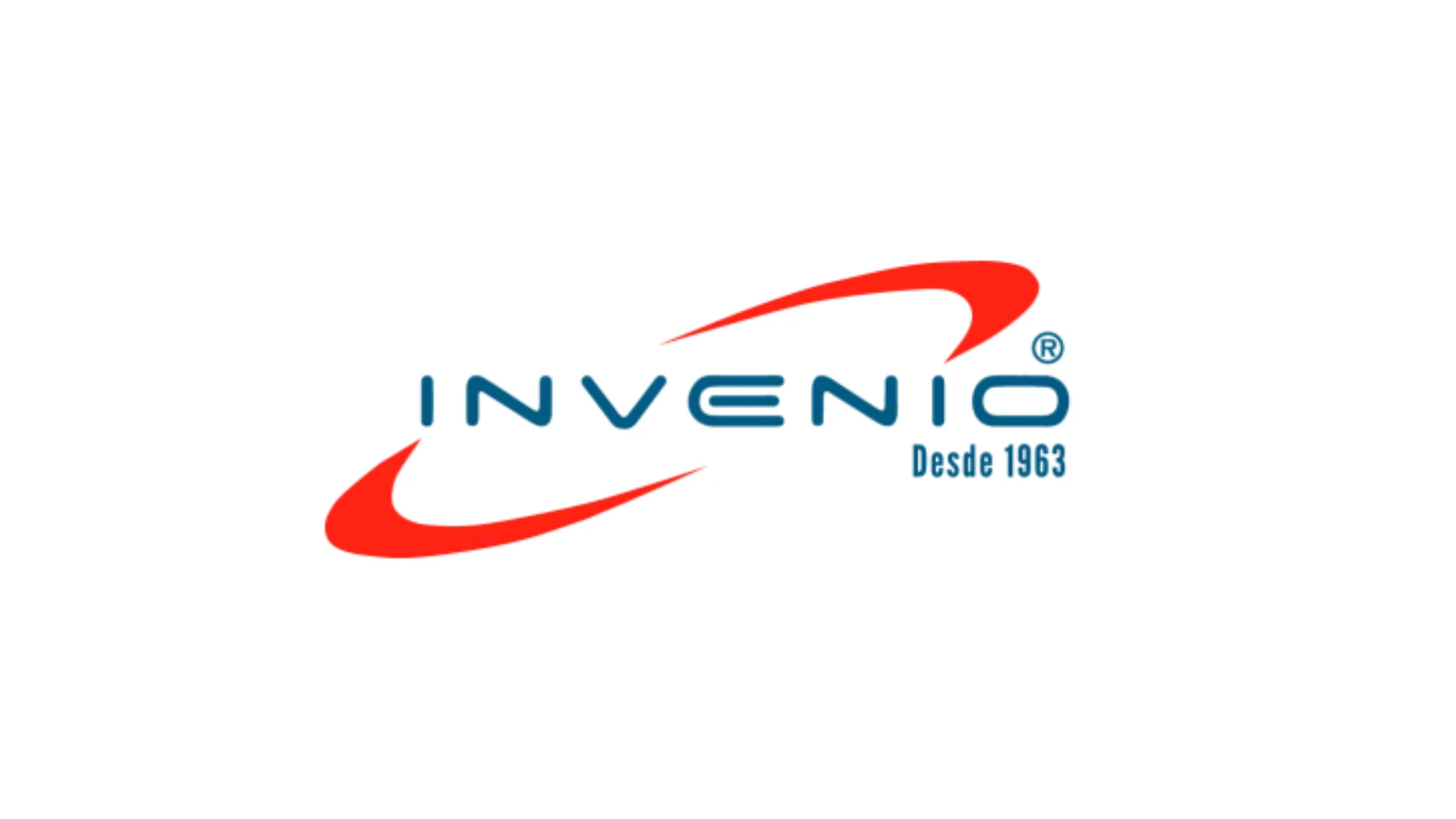 Logotipo de Invenio sobre fondo blanco, con la leyenda 'Desde 1963'.